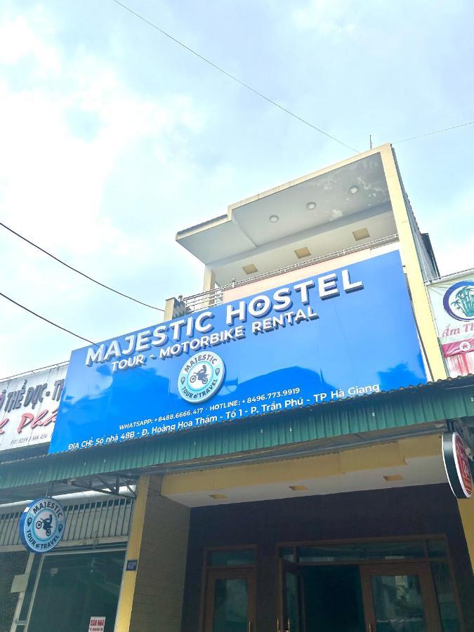 Majestic Hostel - Tour & Motorbike Rental Ha Giang Dış mekan fotoğraf